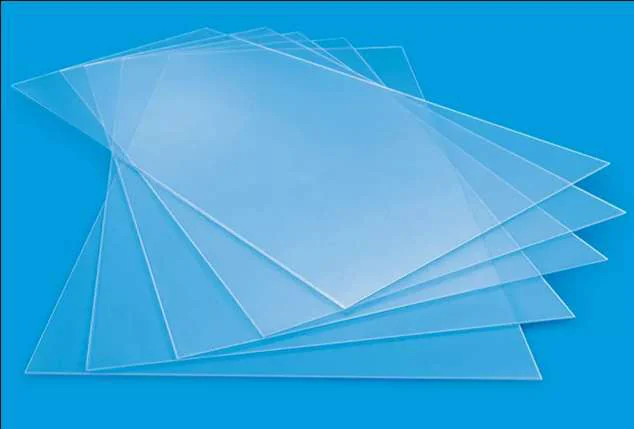 Plaques de polycarbonate transparent