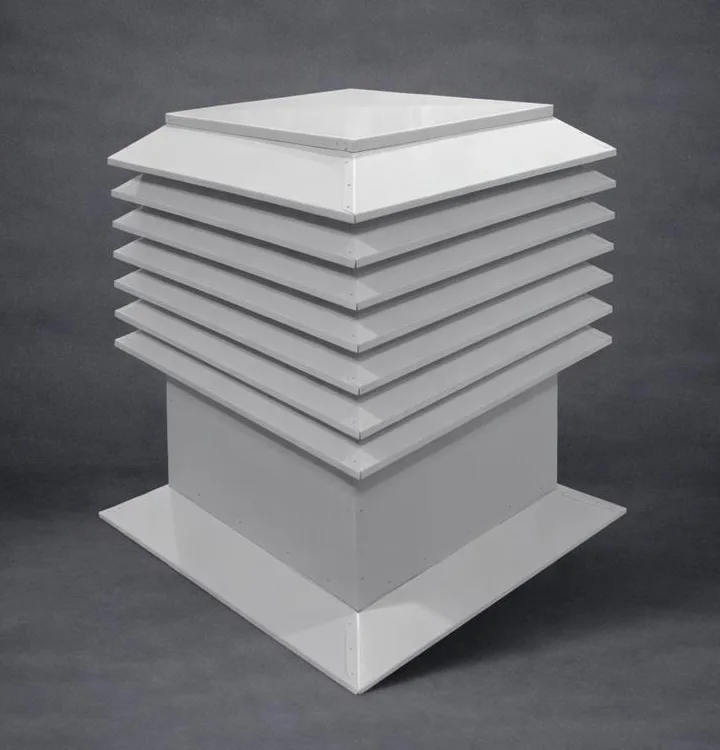 Ventilateur surdimensionné multi-déflecteur MULTIVENT avec base à solin